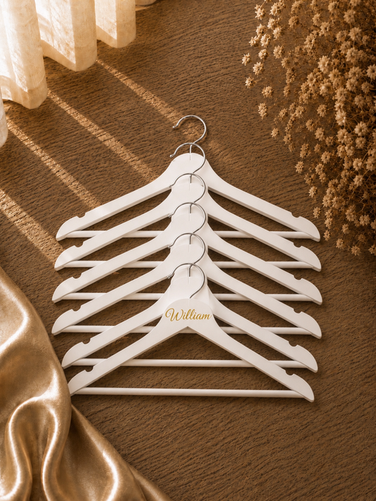 Personalised coat hanger