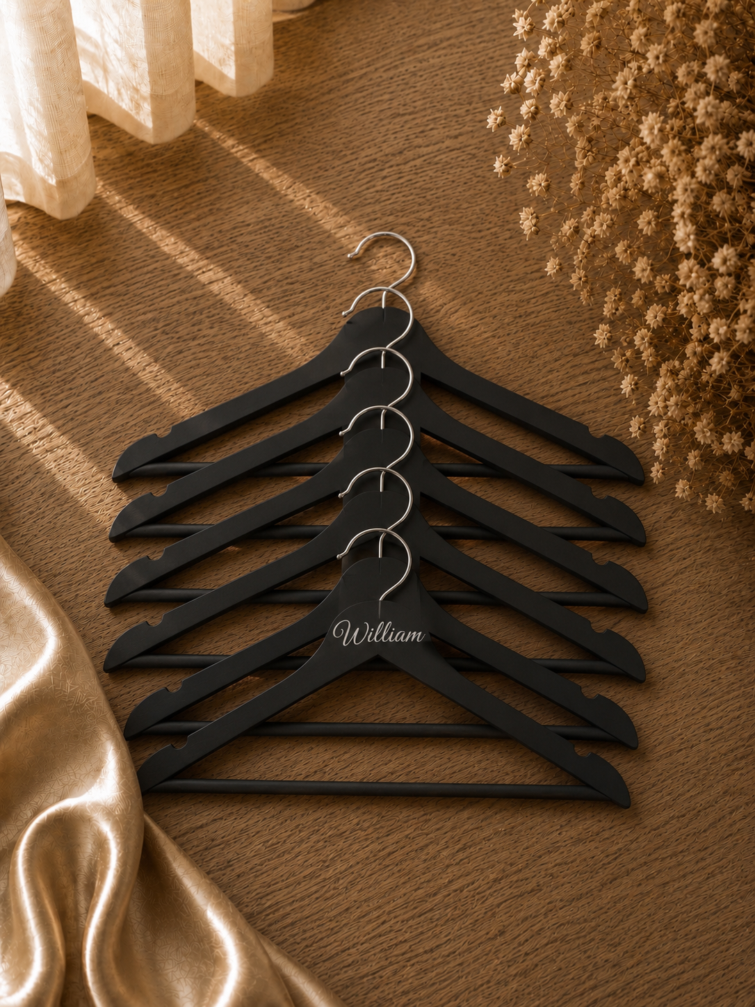 Personalised coat hanger