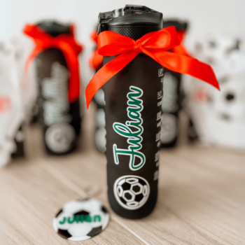 Custom Water Bottles - $20 - Black - Julian | Quiverfull