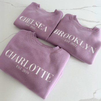 Personalised Tracksuits Purple | Quiverfull