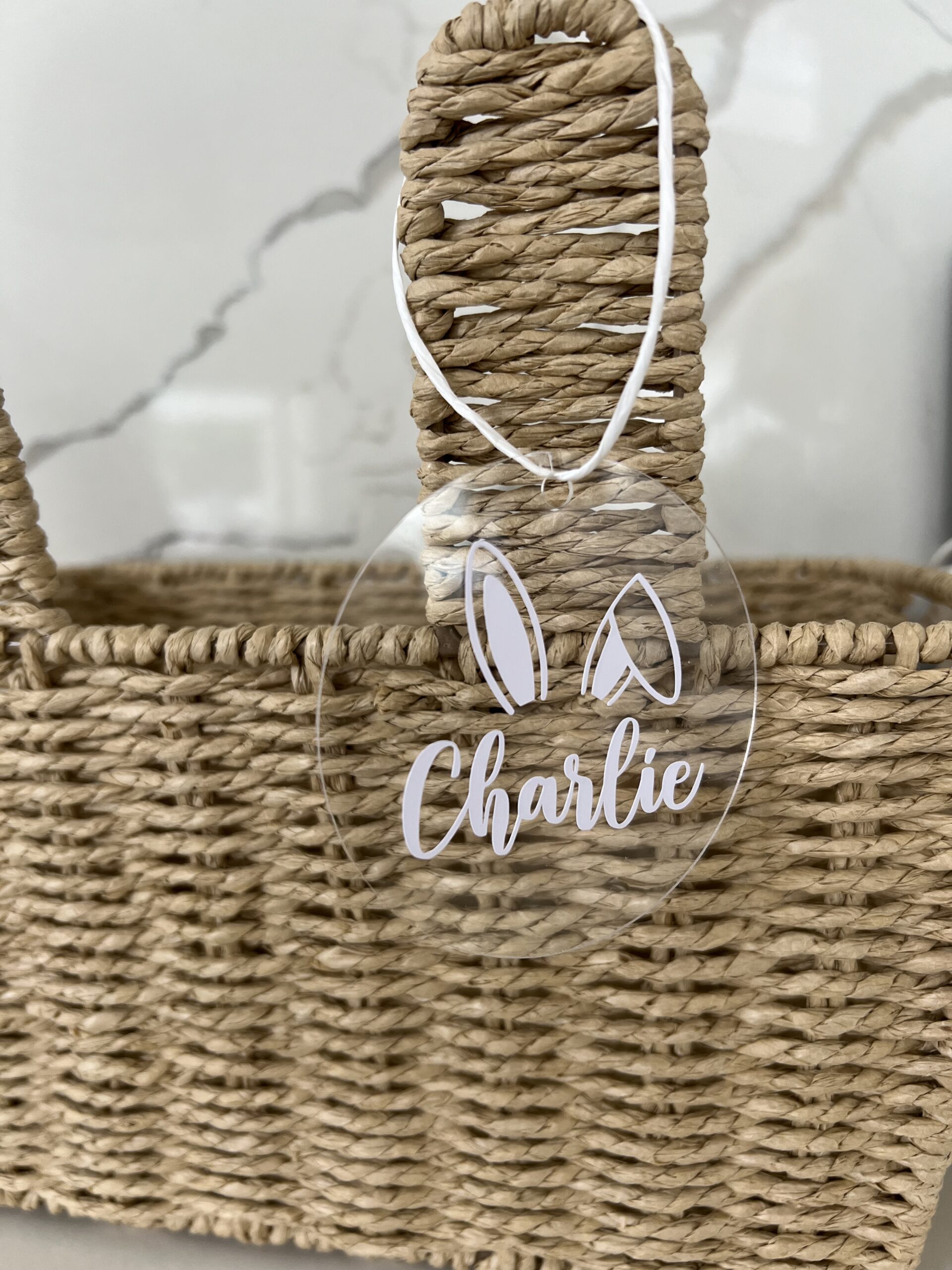 Easter swing tag
